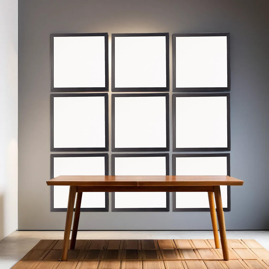 Square Mirror with Imported PVC Frame