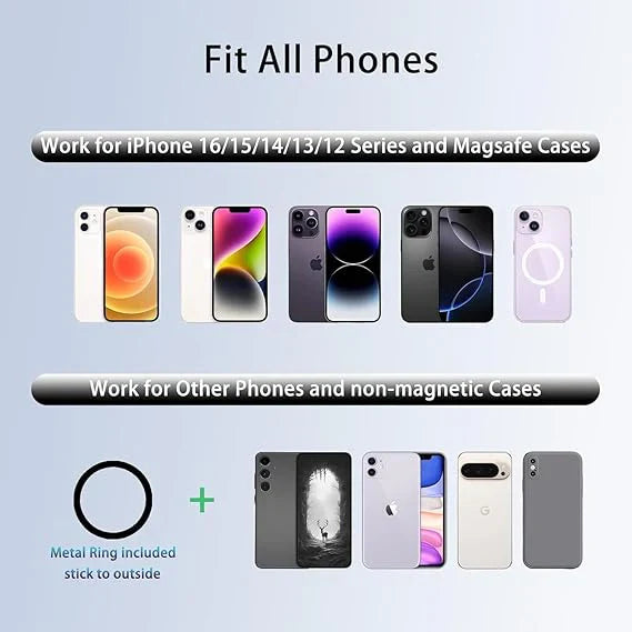 Dual Mount Magnetic 360 Mobile Holder